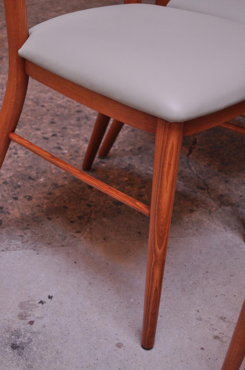 Ensemble de huit chaises de salle à manger en érable teinté de Paul McCobb pour Perimeter en vente 5