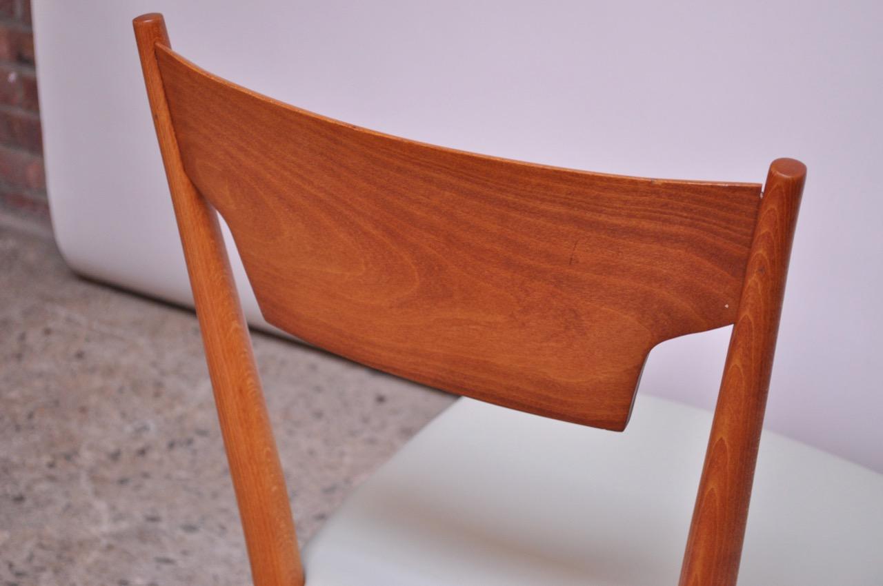 Set of Eight Stained Maple Dining Chairs by Paul McCobb for Perimeter For Sale 11