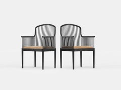 Set of Eight Tan Davis Allen “Andover” Chairs for Stendig