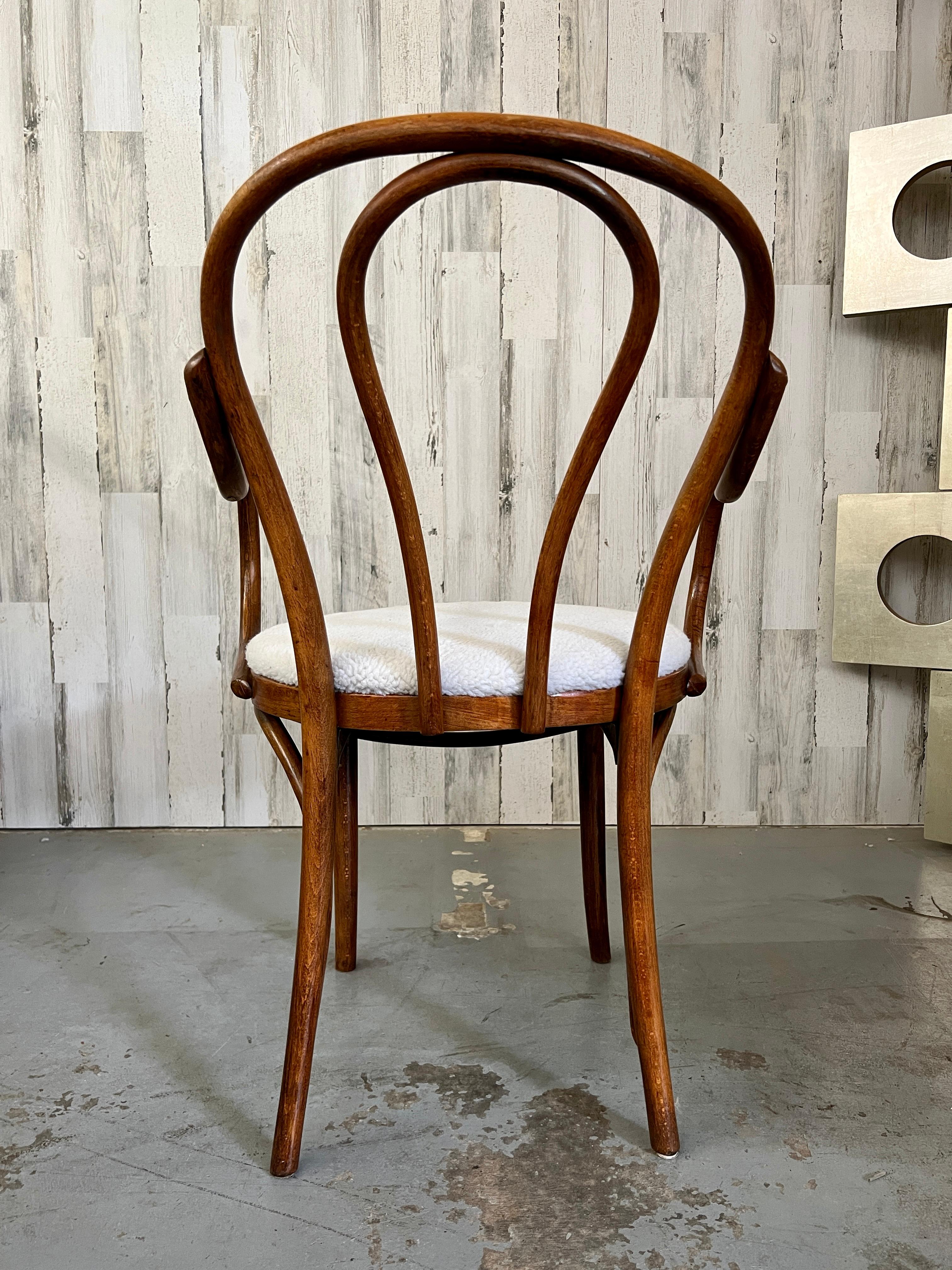 Set of Eight Thonet Arm Chairs 13