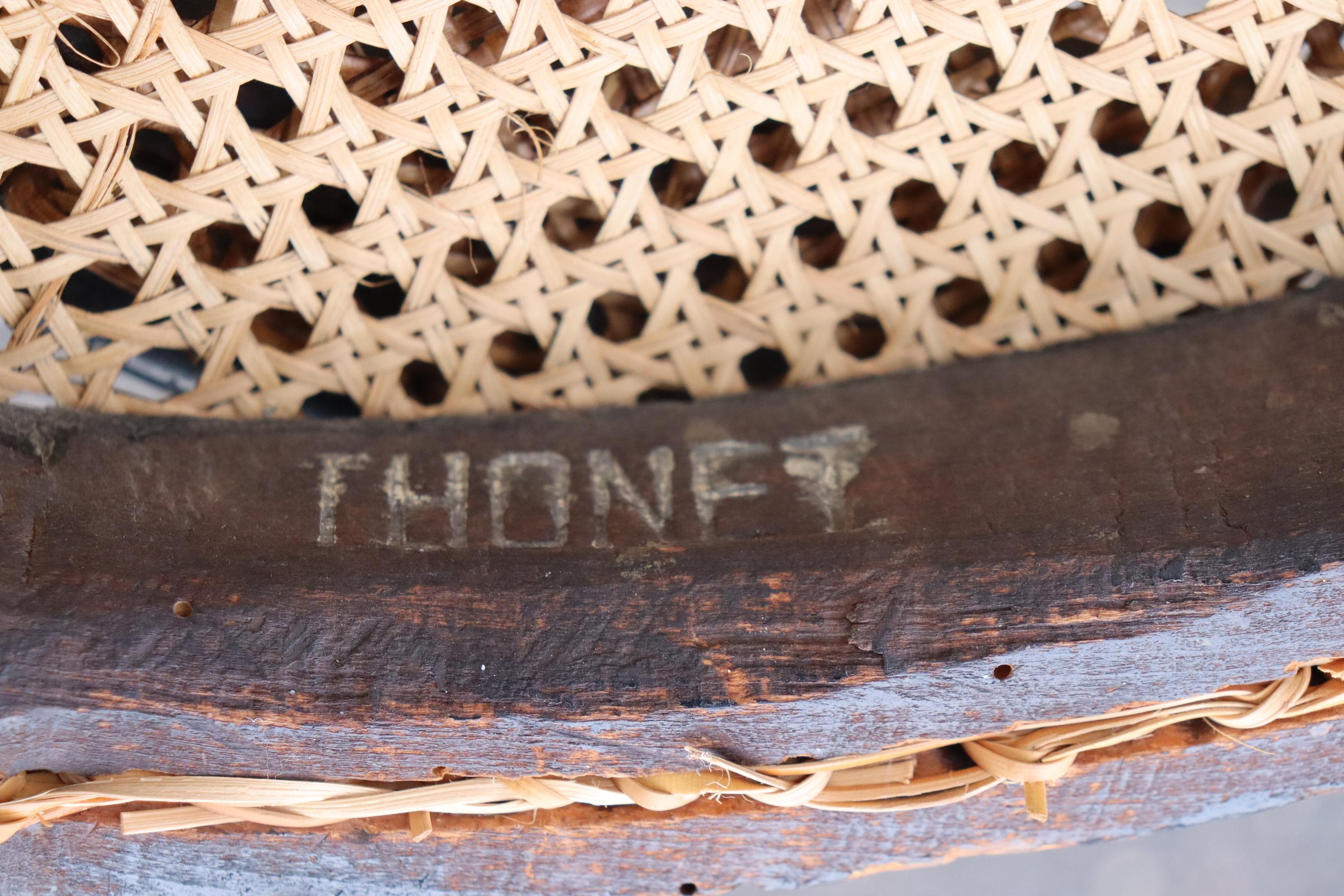 Set Of Eight Thonet Chairs, Model No. 4, Known As 