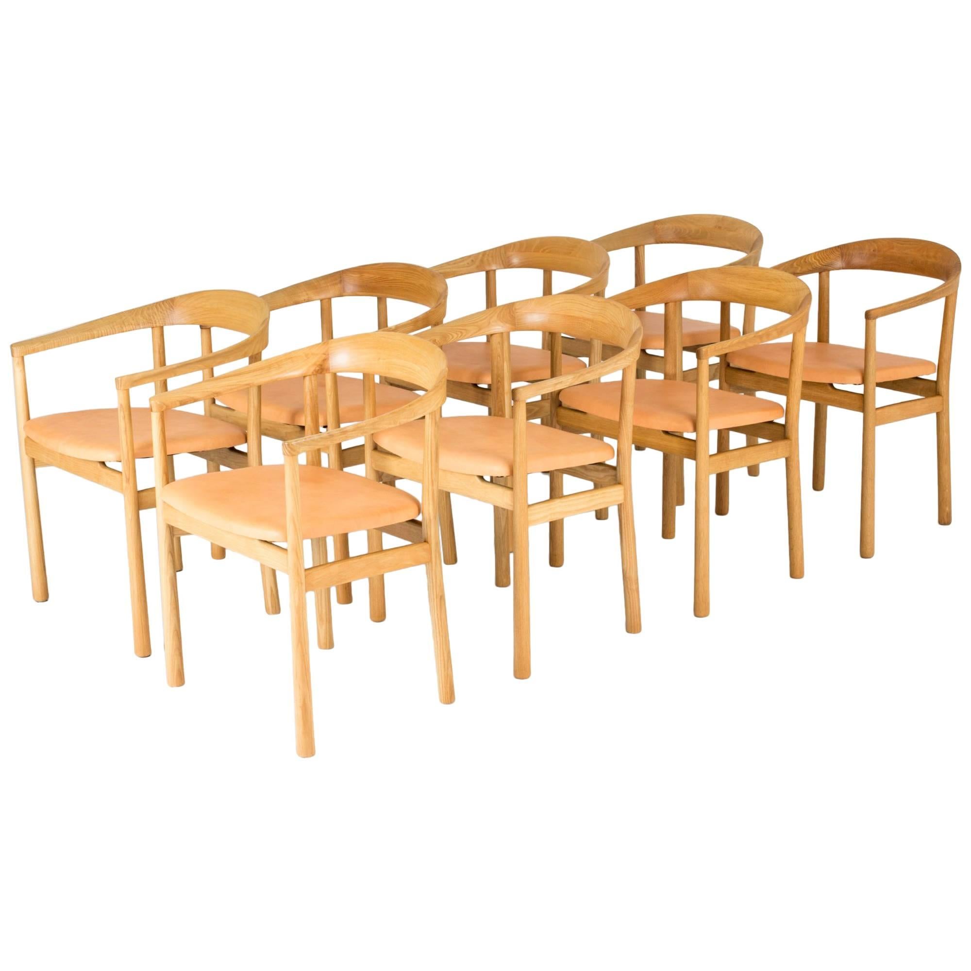 Set of Eight "Tokyo" Chairs by Carl-Axel Acking