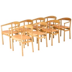 Set of Eight "Tokyo" Chairs by Carl-Axel Acking