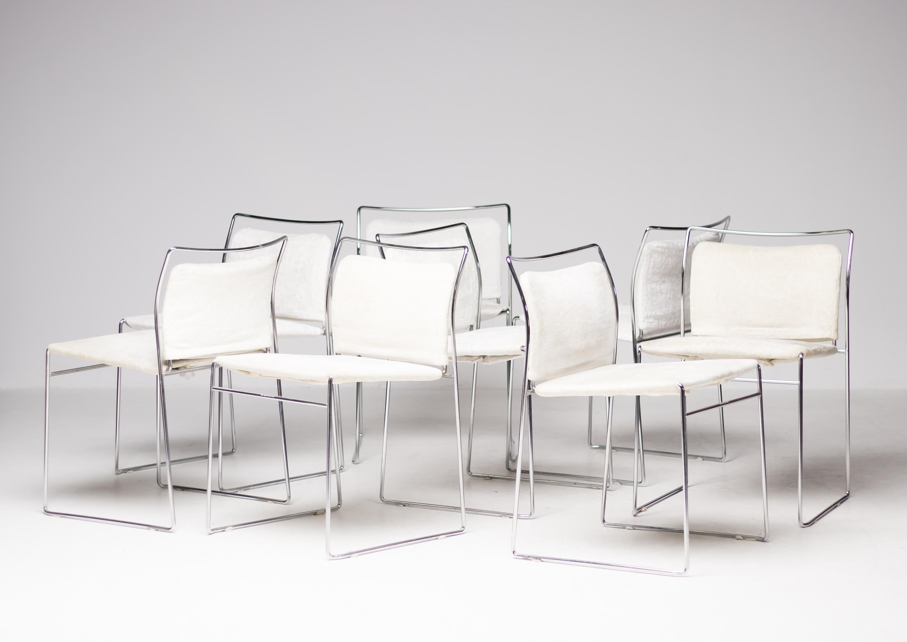 Set of Eight Tulu Chairs by Kazuhide Takahama for Simon Gavina 3