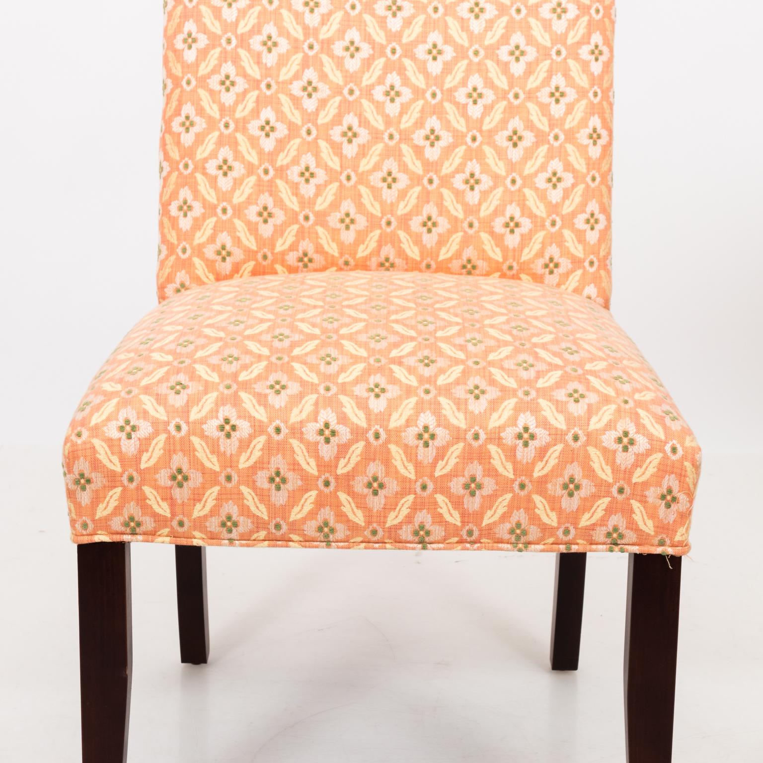 Set of Eight Upholstered Dining Chairs 3