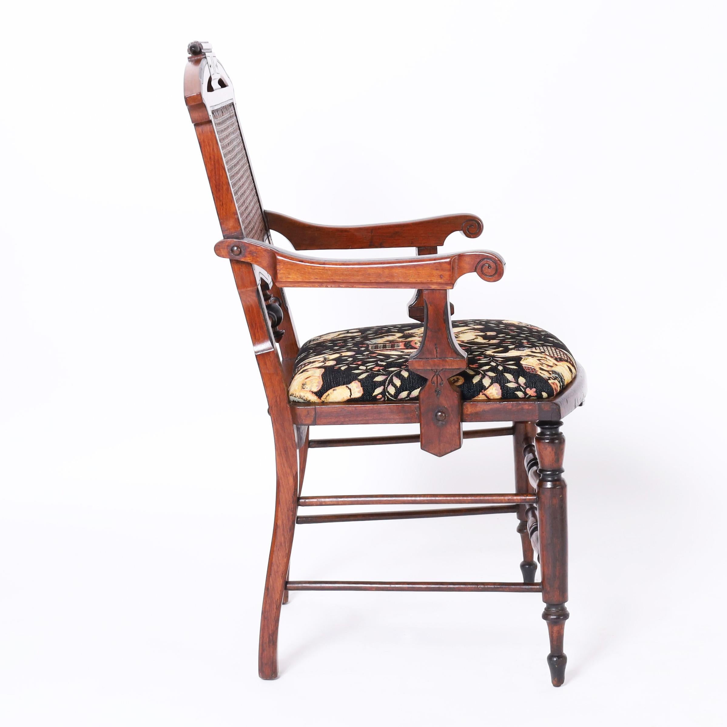 English Set of Eight Victorian Dining Chairs For Sale
