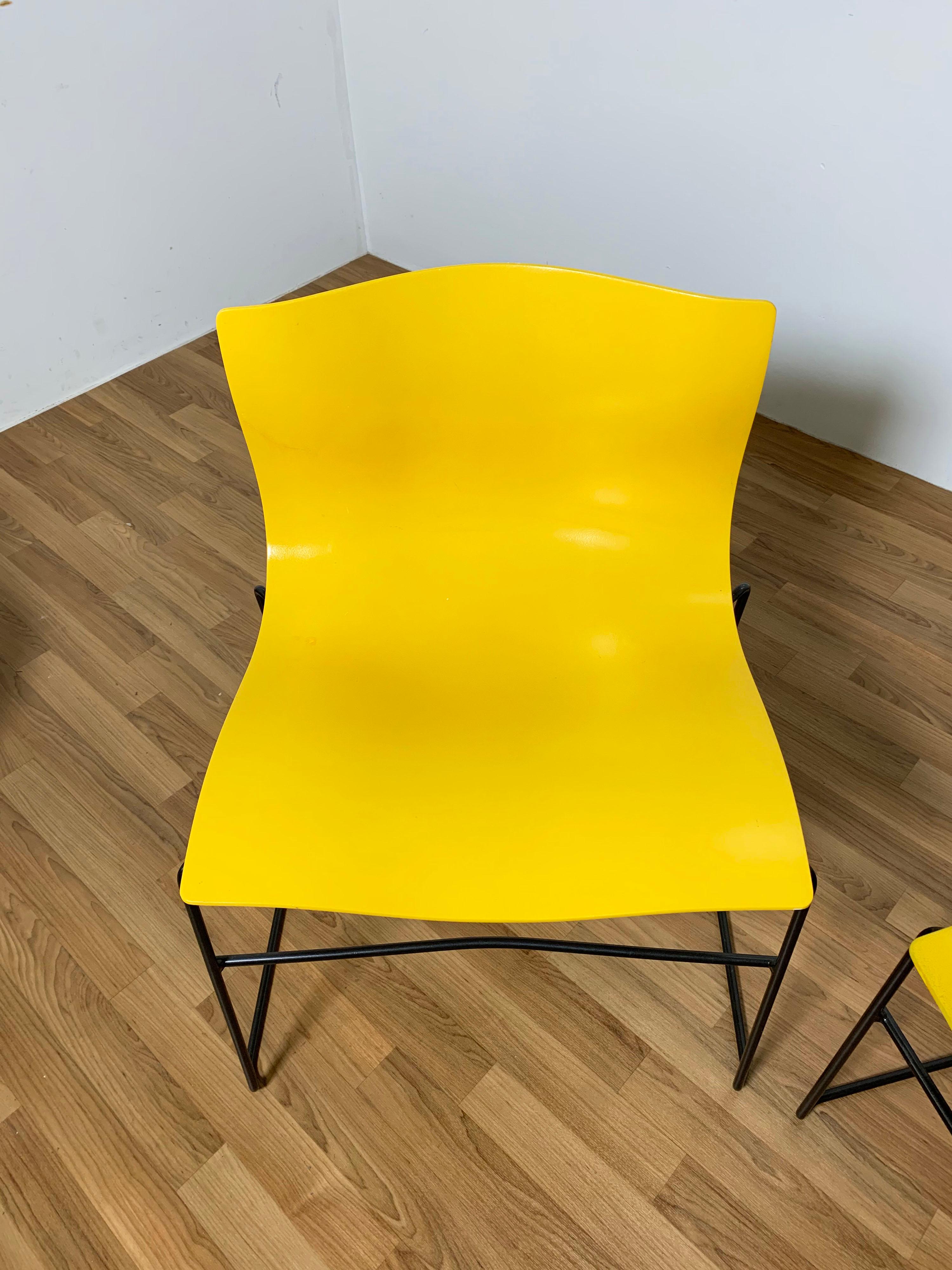 Set of Eight Vignelli for Knoll Stacking 