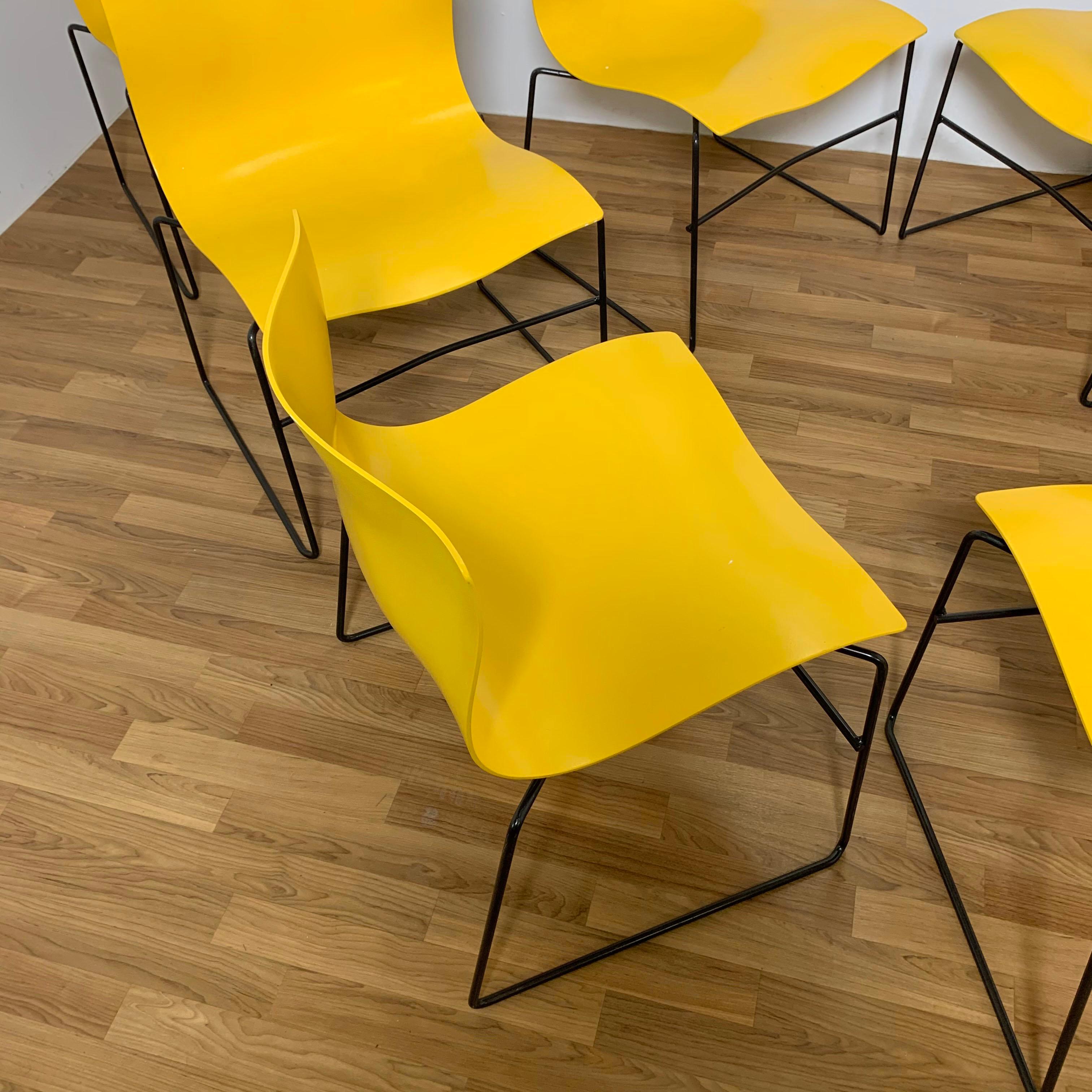 Late 20th Century Set of Eight Vignelli for Knoll Stacking 