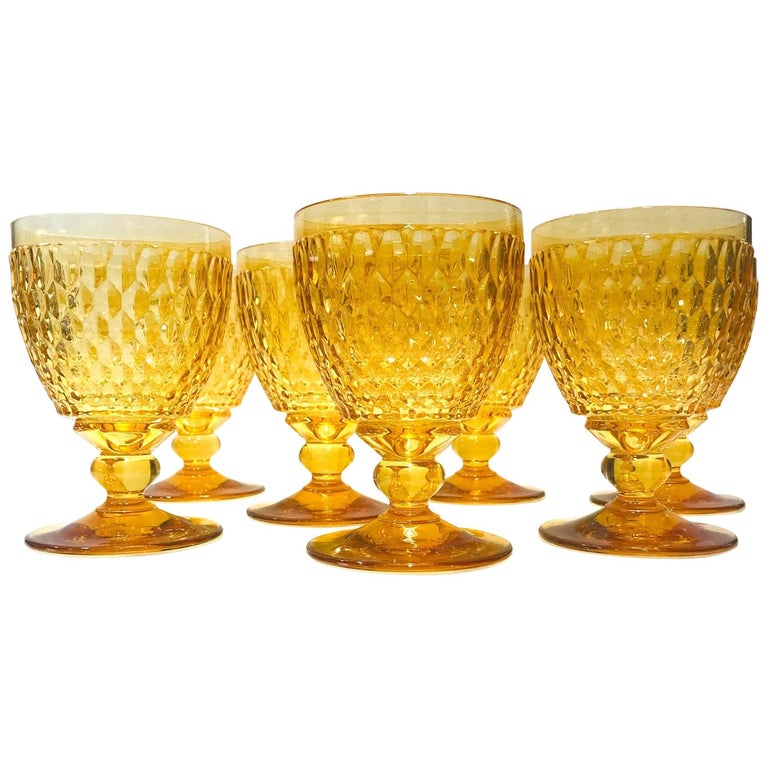 https://a.1stdibscdn.com/set-of-eight-villeroy-boch-crystal-water-goblets-in-amber-yellow-c-2000-for-sale/1121189/f_199362021595404472501/19936202_master.jpg?width=768