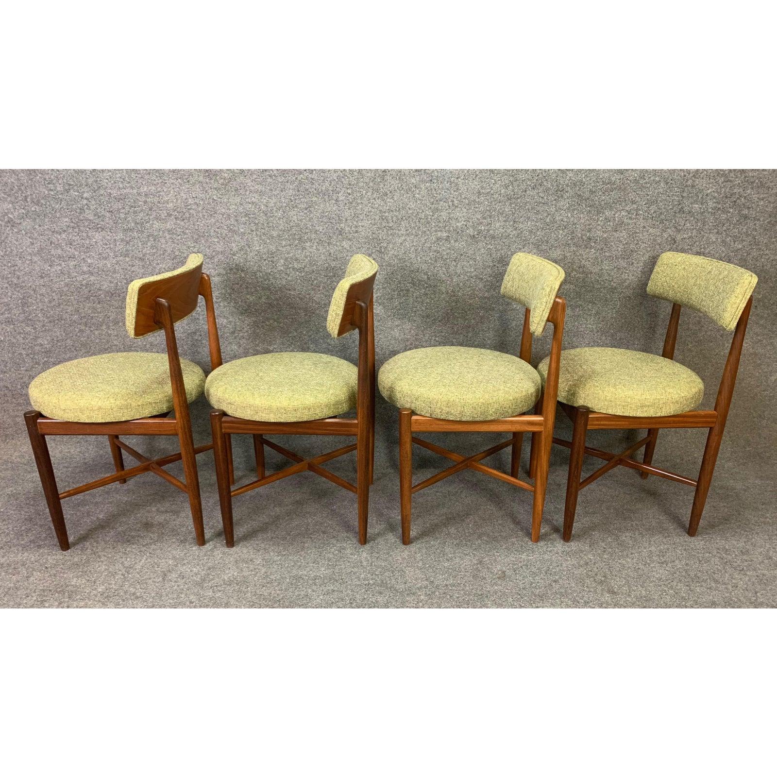 Set of Eight Vintage British Mid-Century Modern Teak Dining Chairs by G Plan 5