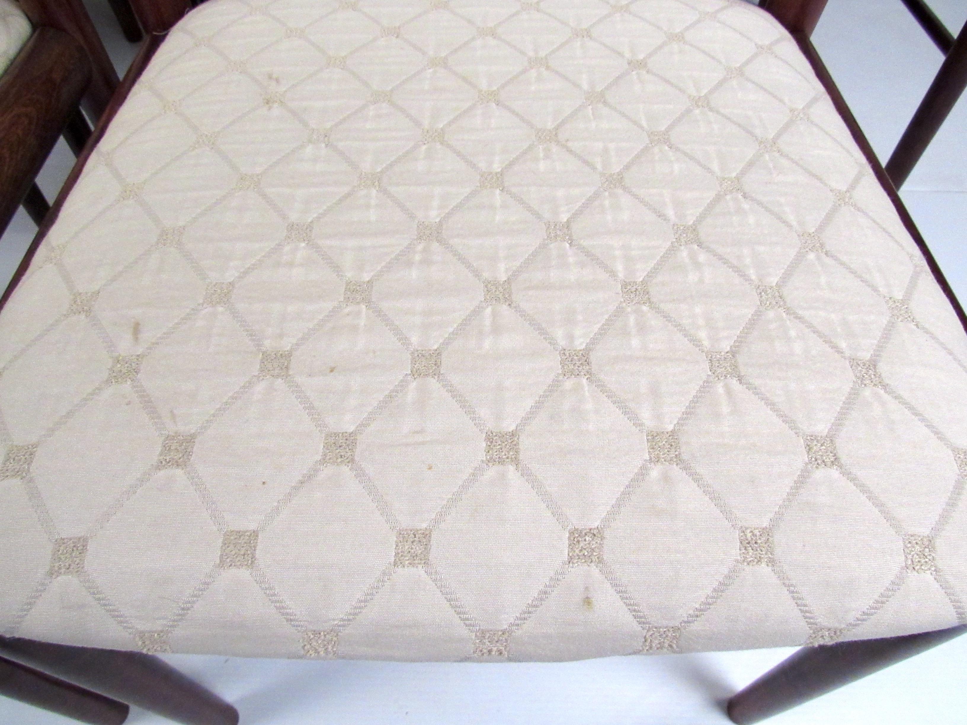 Set of Eight Vintage Danish Rosewood Chairs from Skovby Møbelfabrik im Angebot 4