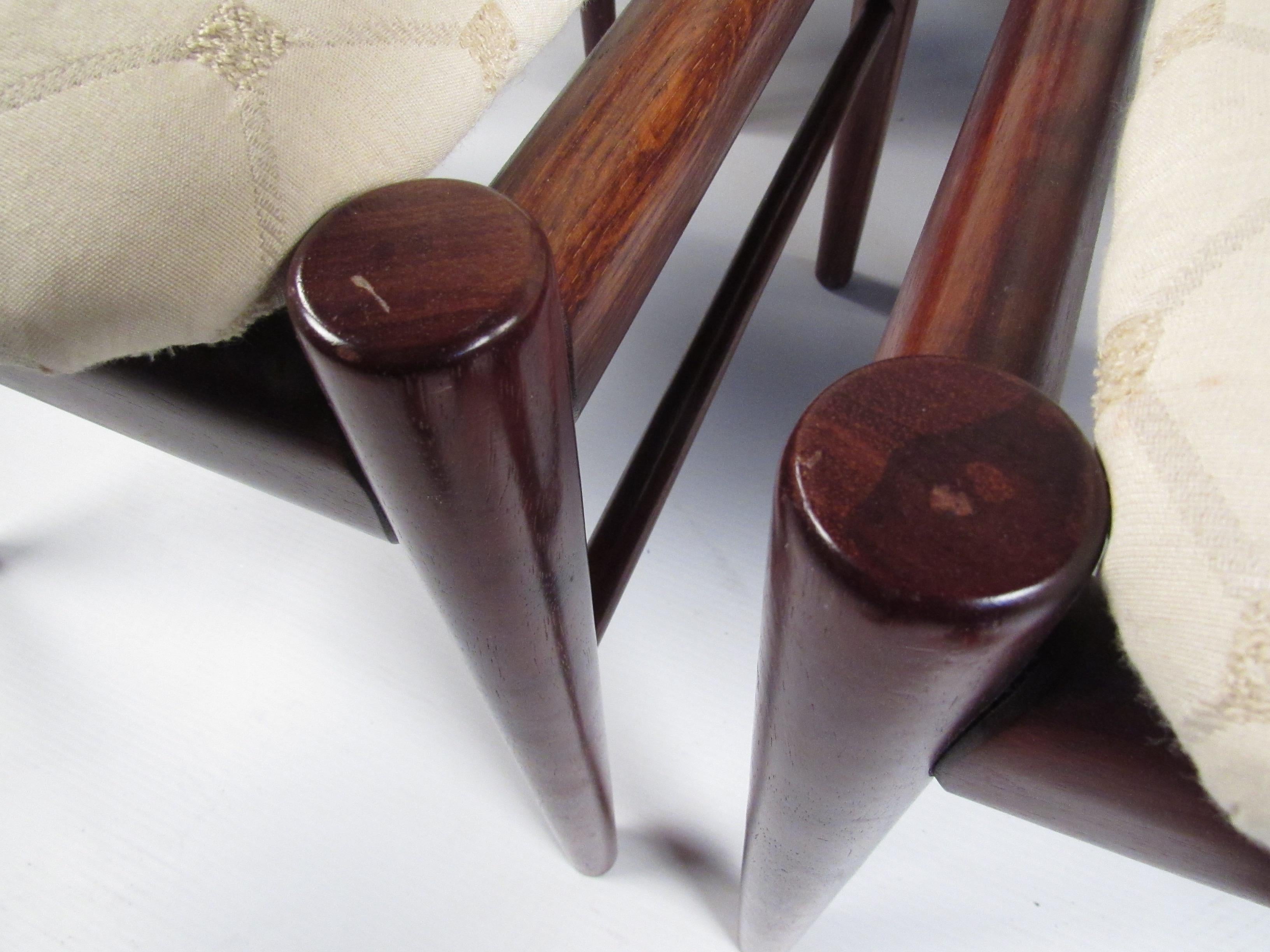 Set of Eight Vintage Danish Rosewood Chairs from Skovby Møbelfabrik im Angebot 5