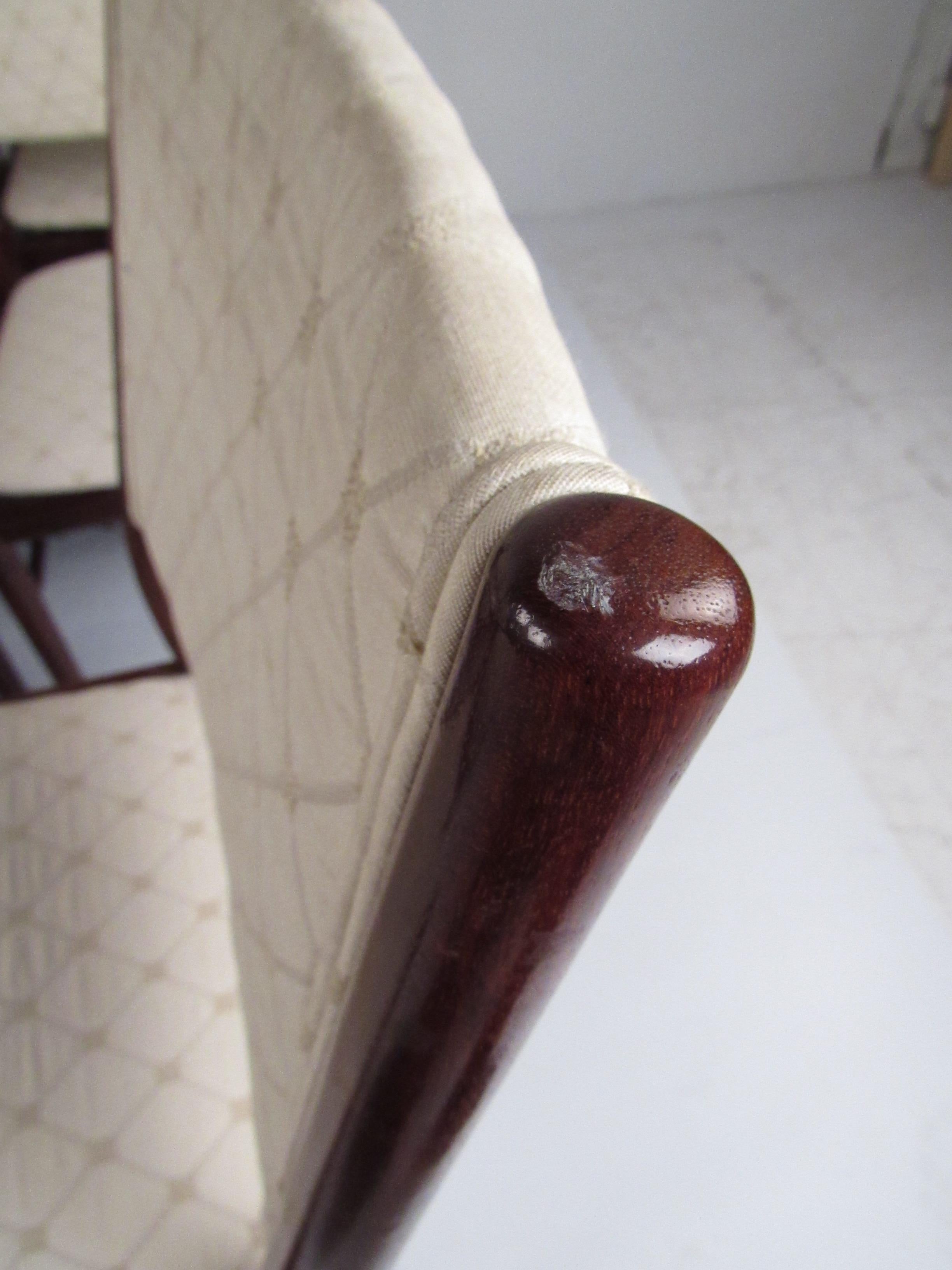 Set of Eight Vintage Danish Rosewood Chairs from Skovby Møbelfabrik im Angebot 6