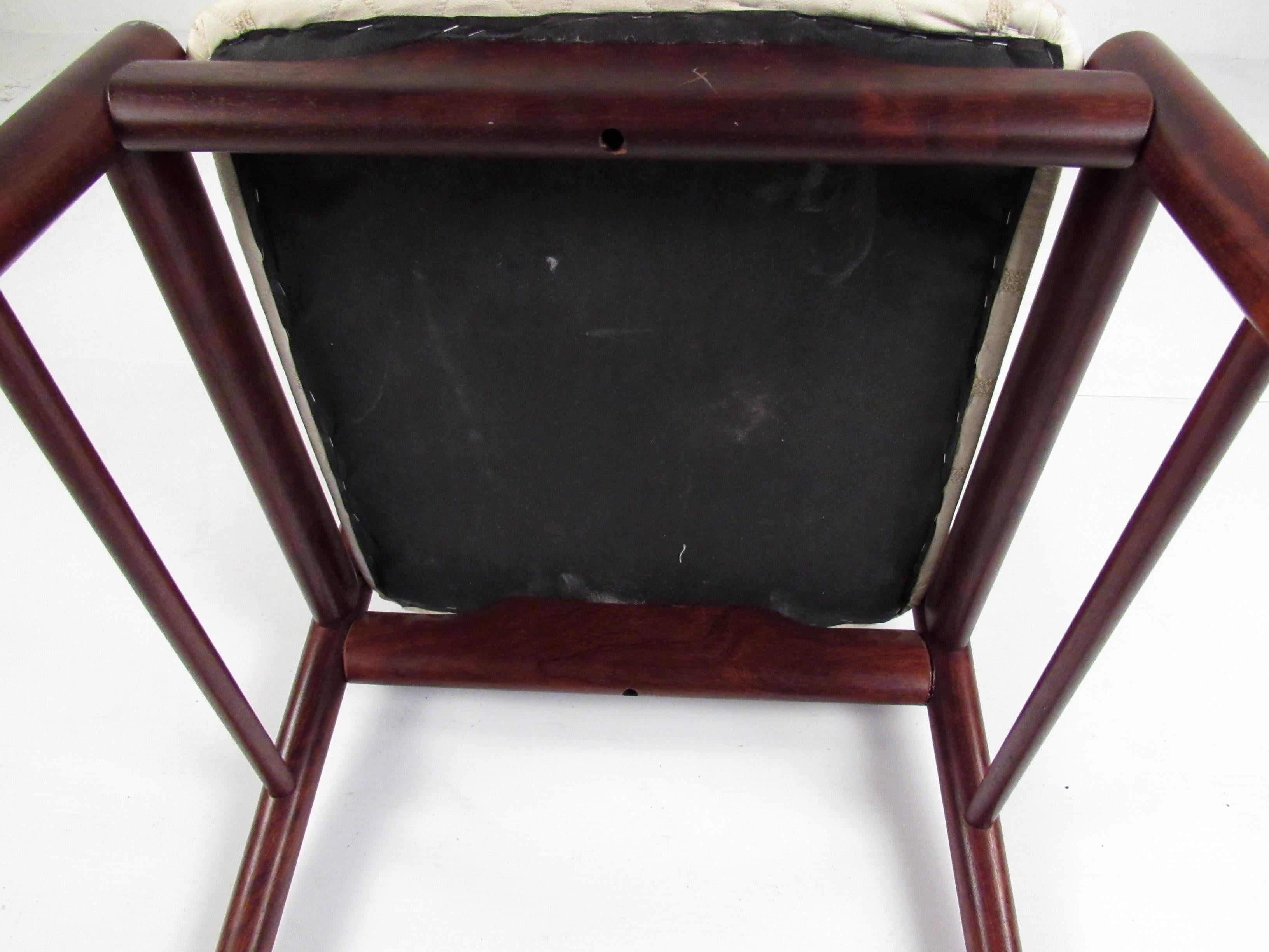 Set of Eight Vintage Danish Rosewood Chairs from Skovby Møbelfabrik im Angebot 11