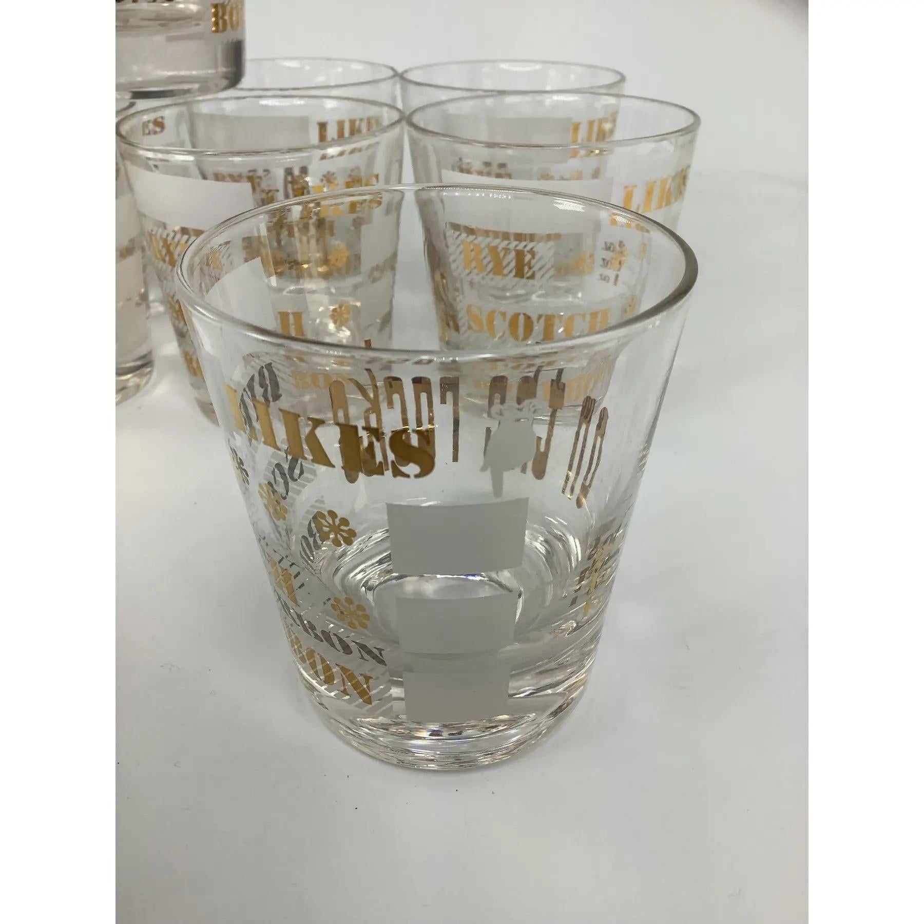20th Century Set of Eight Vintage 