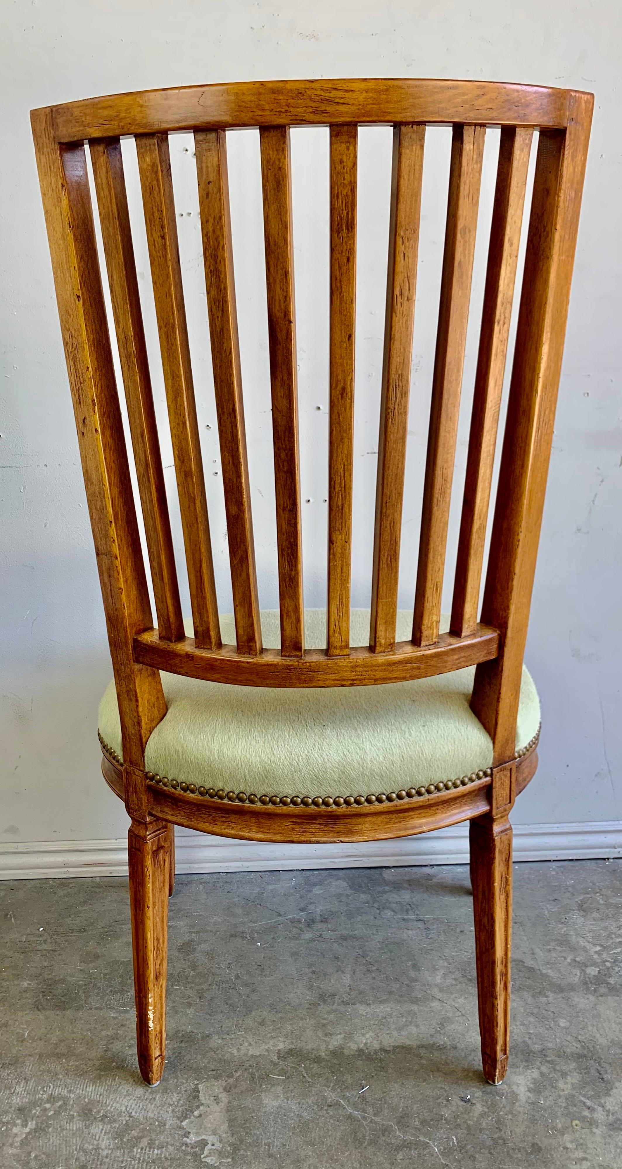 Set of Eight Vintage Rose Tarlow Dining Chairs 4