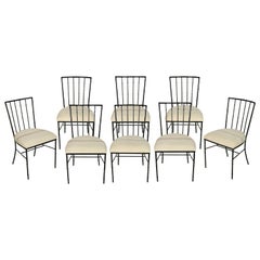 Set of Eight Vintage Salterini Chairs