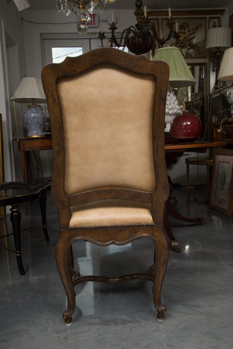 Set of Eight Walnut French Louis XV Style Upholstered ... This makeup chair really has everything you would expect from a good makeup chair.