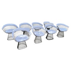 Set di otto poltrone Warren Platner.