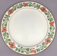 Set of Eight Wedgwood Creamware Plates