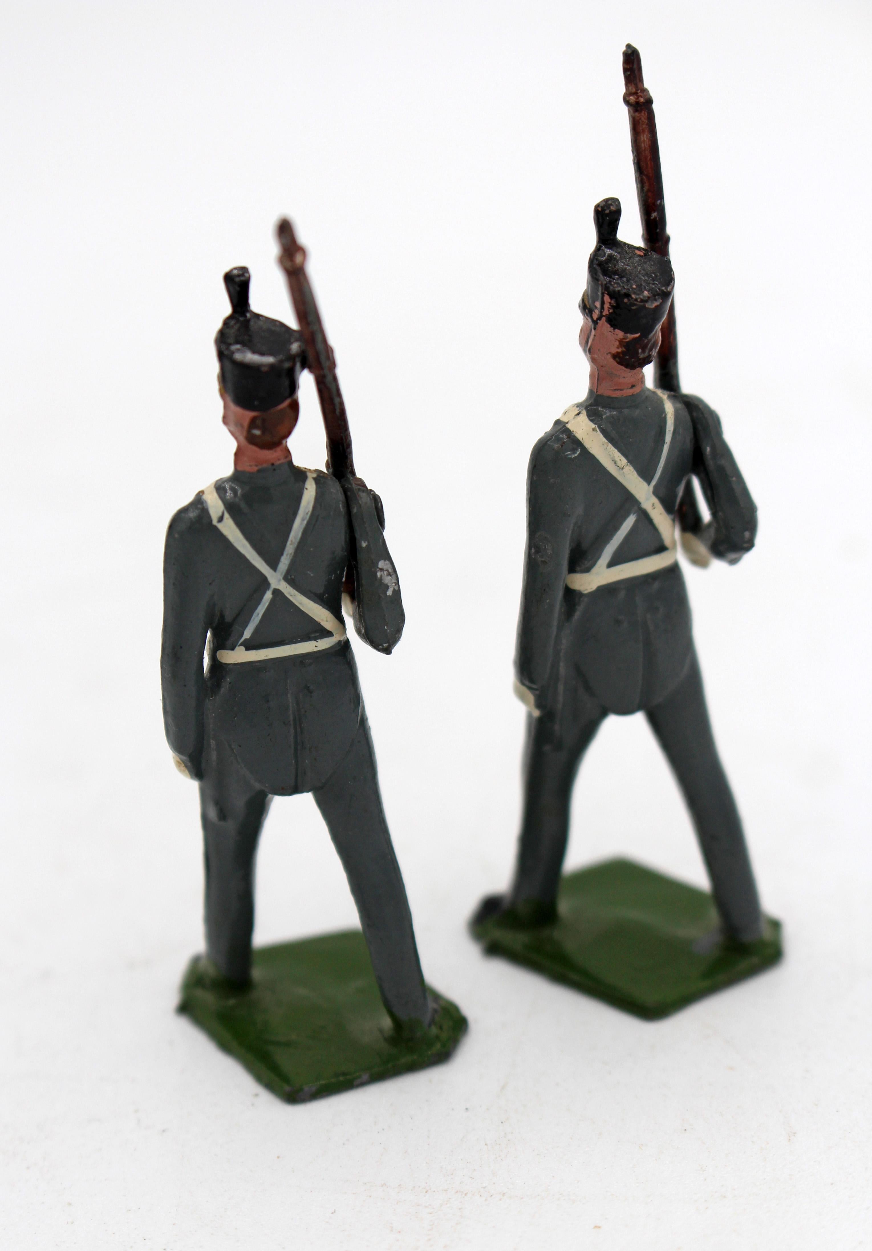 Set of Eight West Point Cadets in Box by W. Britain 1