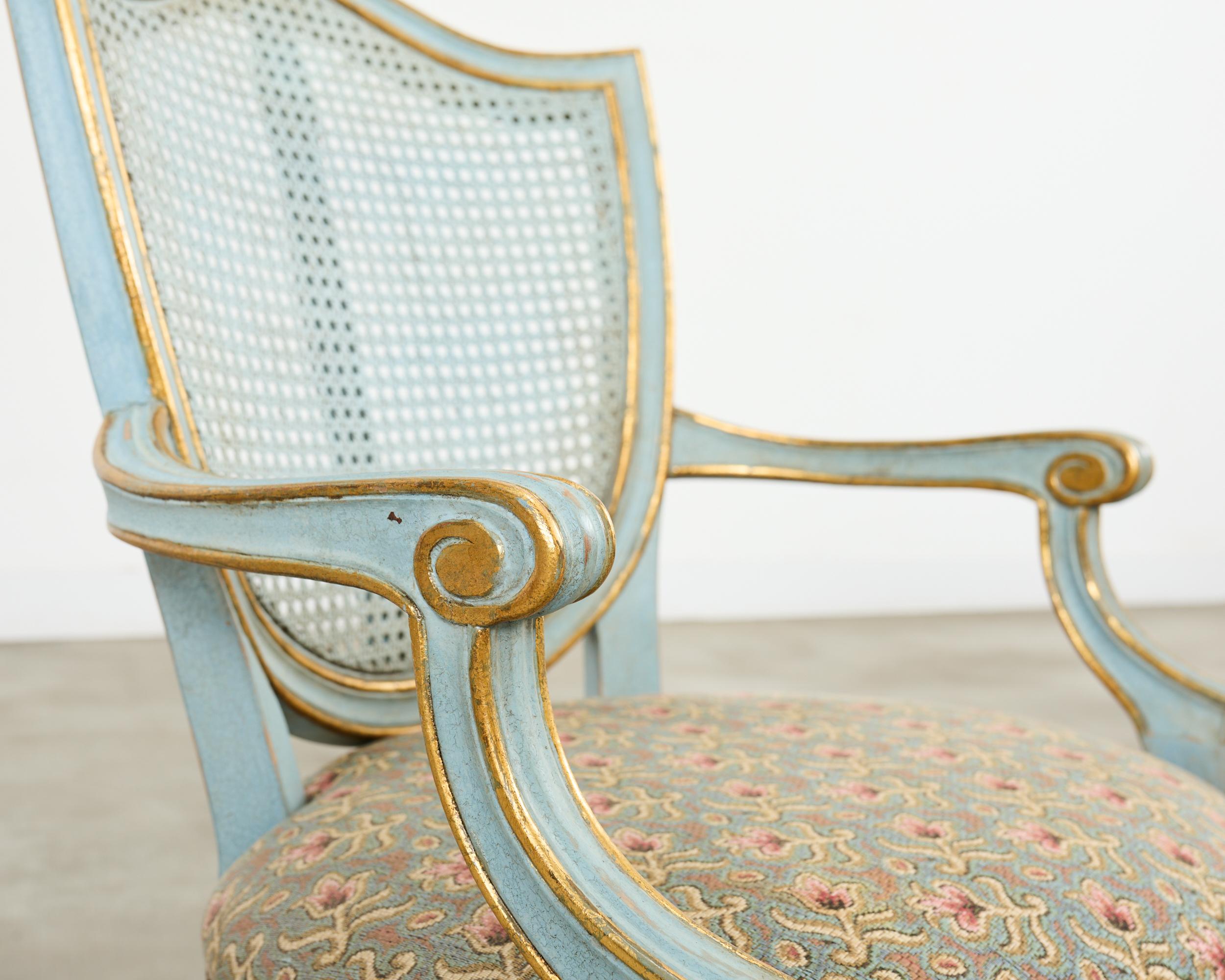 Set of Eight William Switzer Louis XVI Shield Back Dining Chairs 7