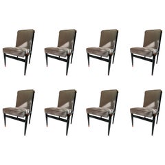 Set of Eight "Willow" Chairs by Frank Kyle