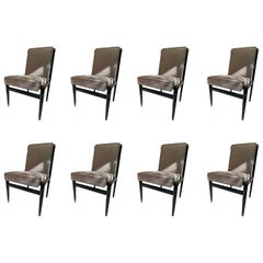 Set of Eight "Willow" Chairs by Frank Kyle