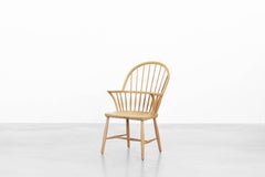 Set of Eight Windsor Dining Chairs by Frits Henningsen for Carl Hansen