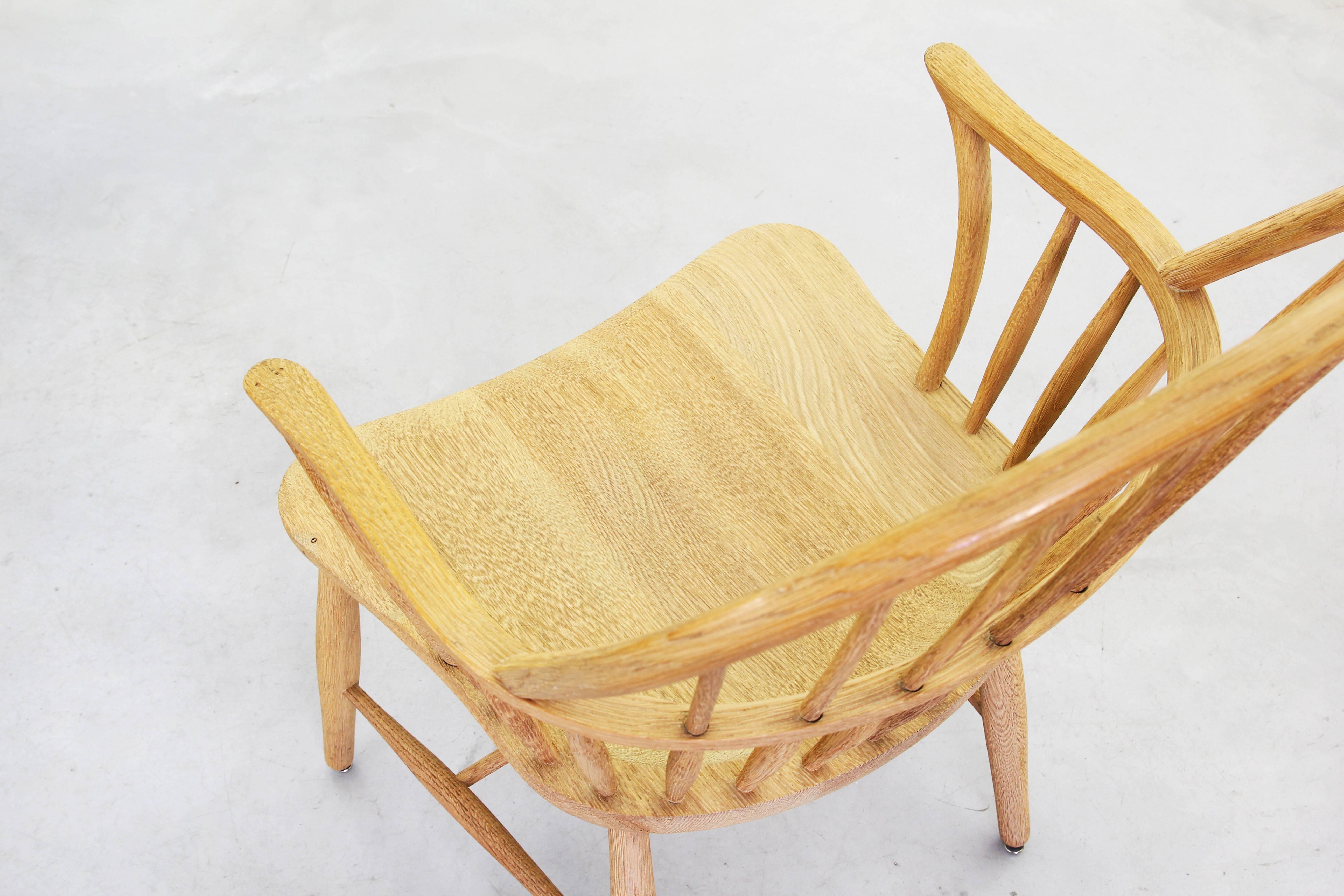 Satz von acht Windsor-Esszimmerstühlen von Frits Henningsen für Carl Hansen im Angebot 2