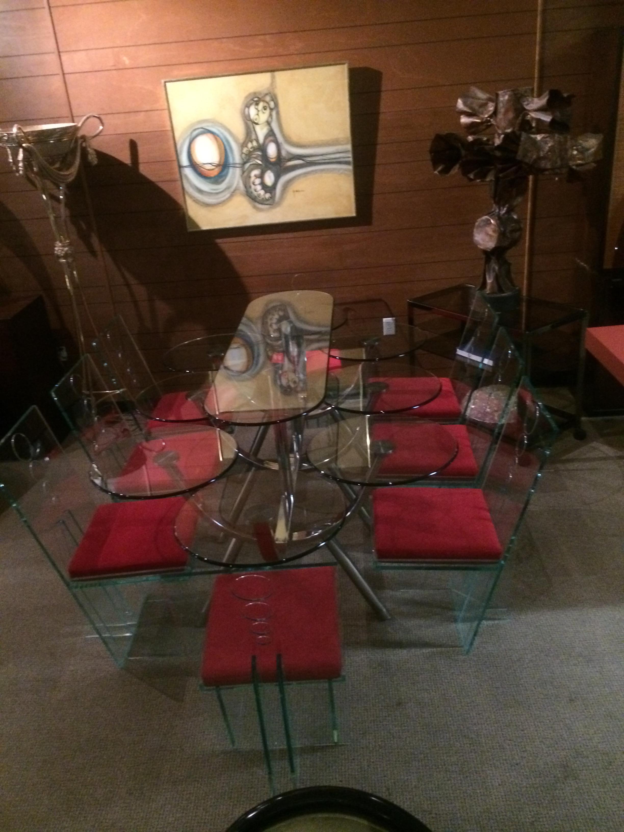 Ensemble de huit chaises « Wisteria » de Charles Hollis Jones en vente 3