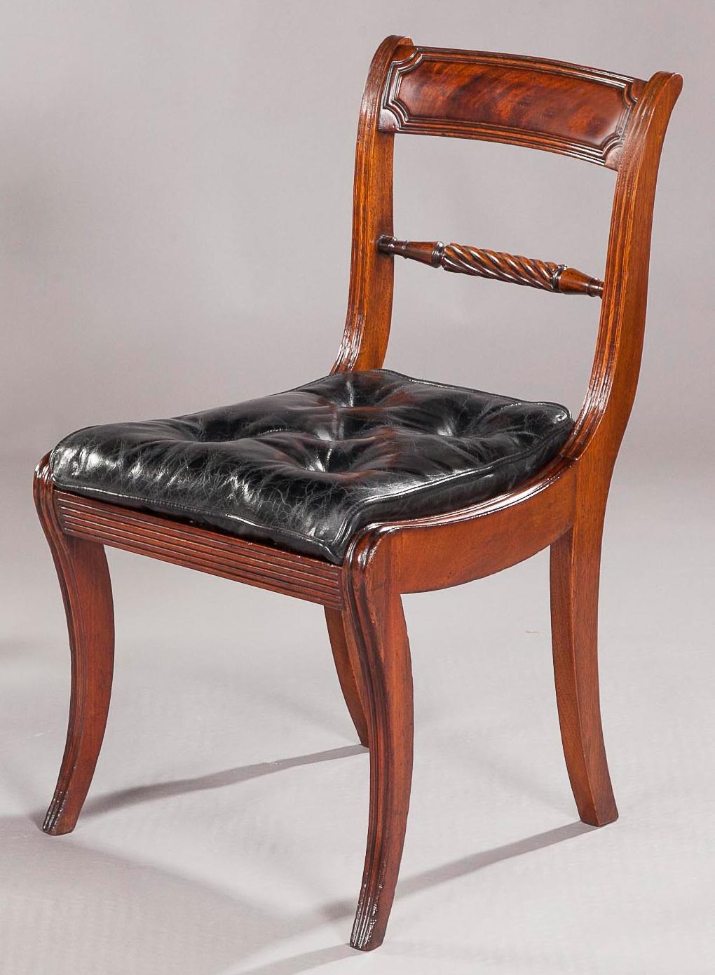 Set of Eighteen Regency Dining Chairs In Good Condition In Dublin, GB