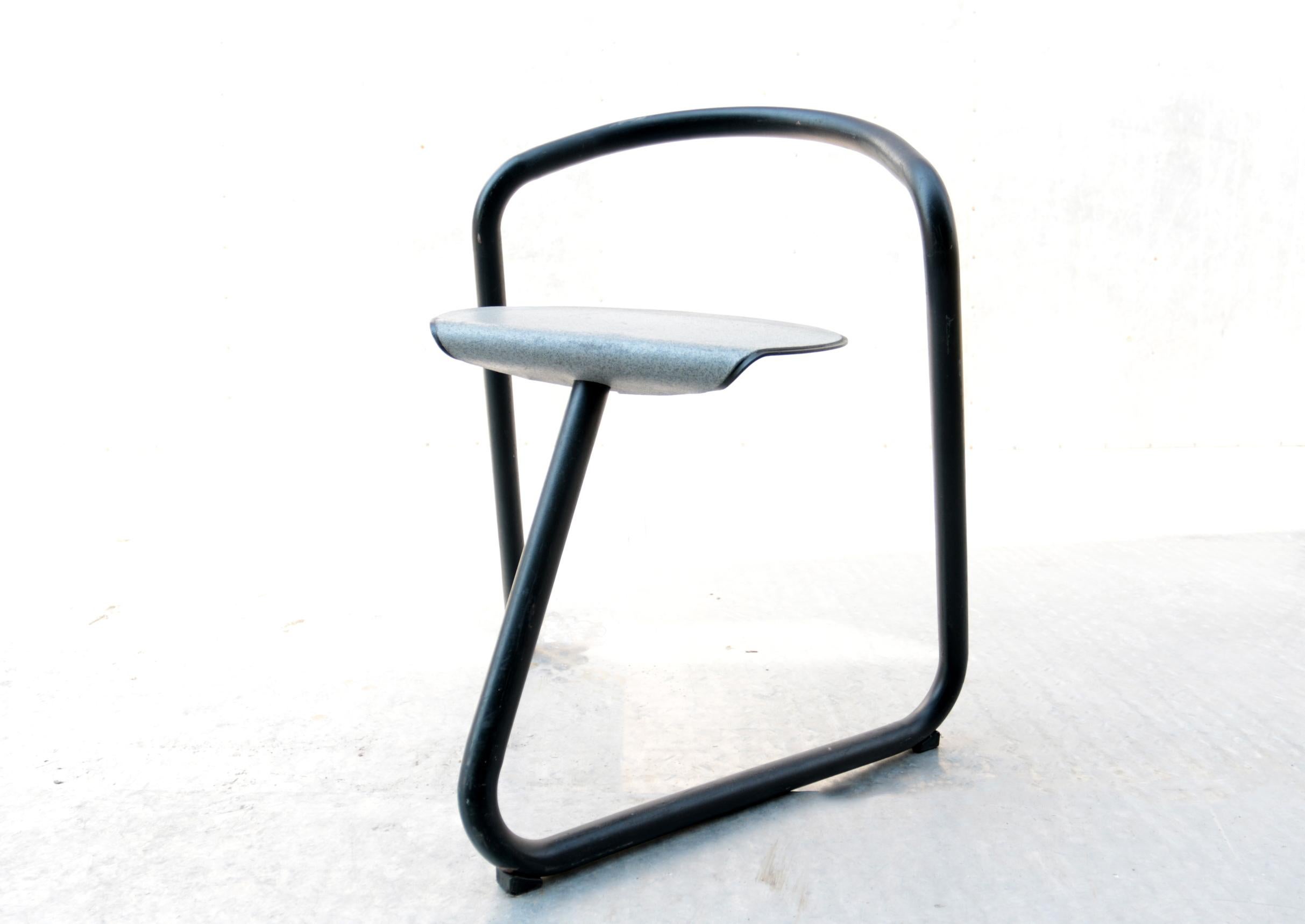 Post-Modern Set of Eighteen Erik Magnussen 'Magnus' Chairs for Paustian Stackable For Sale