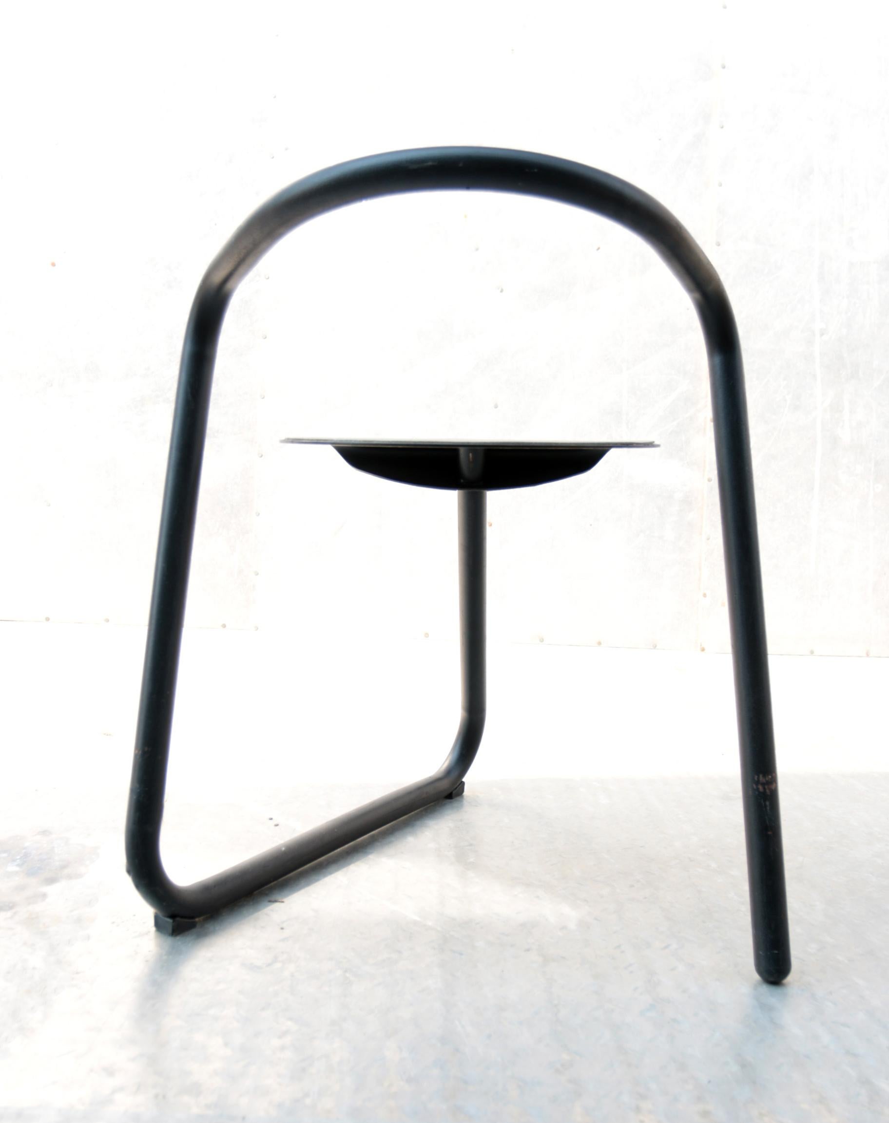 Steel Set of Eighteen Erik Magnussen 'Magnus' Chairs for Paustian Stackable For Sale