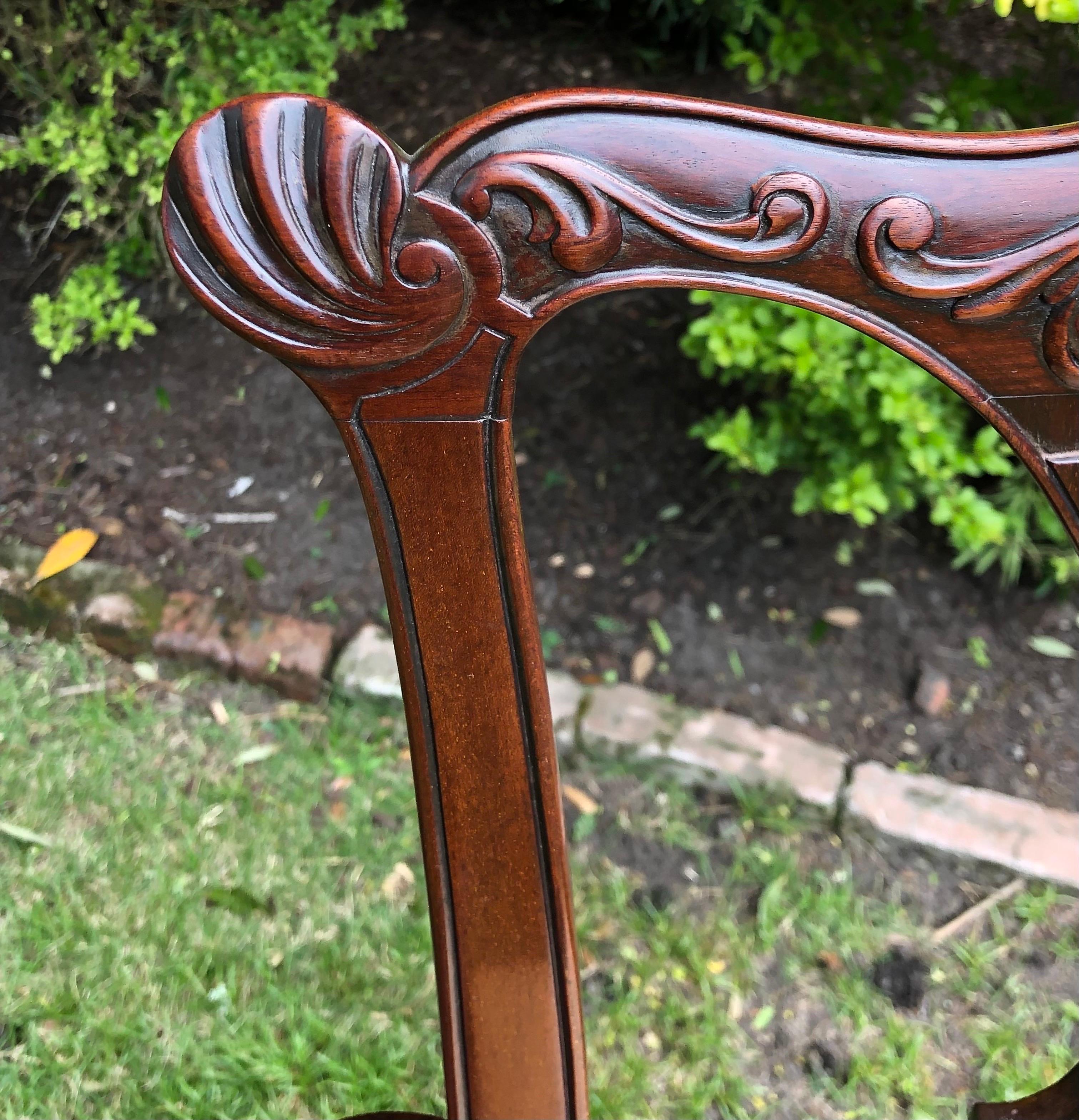 Ensemble de dix-huit chaises de salle à manger anglaises géorgiennes, 19e siècle en vente 9