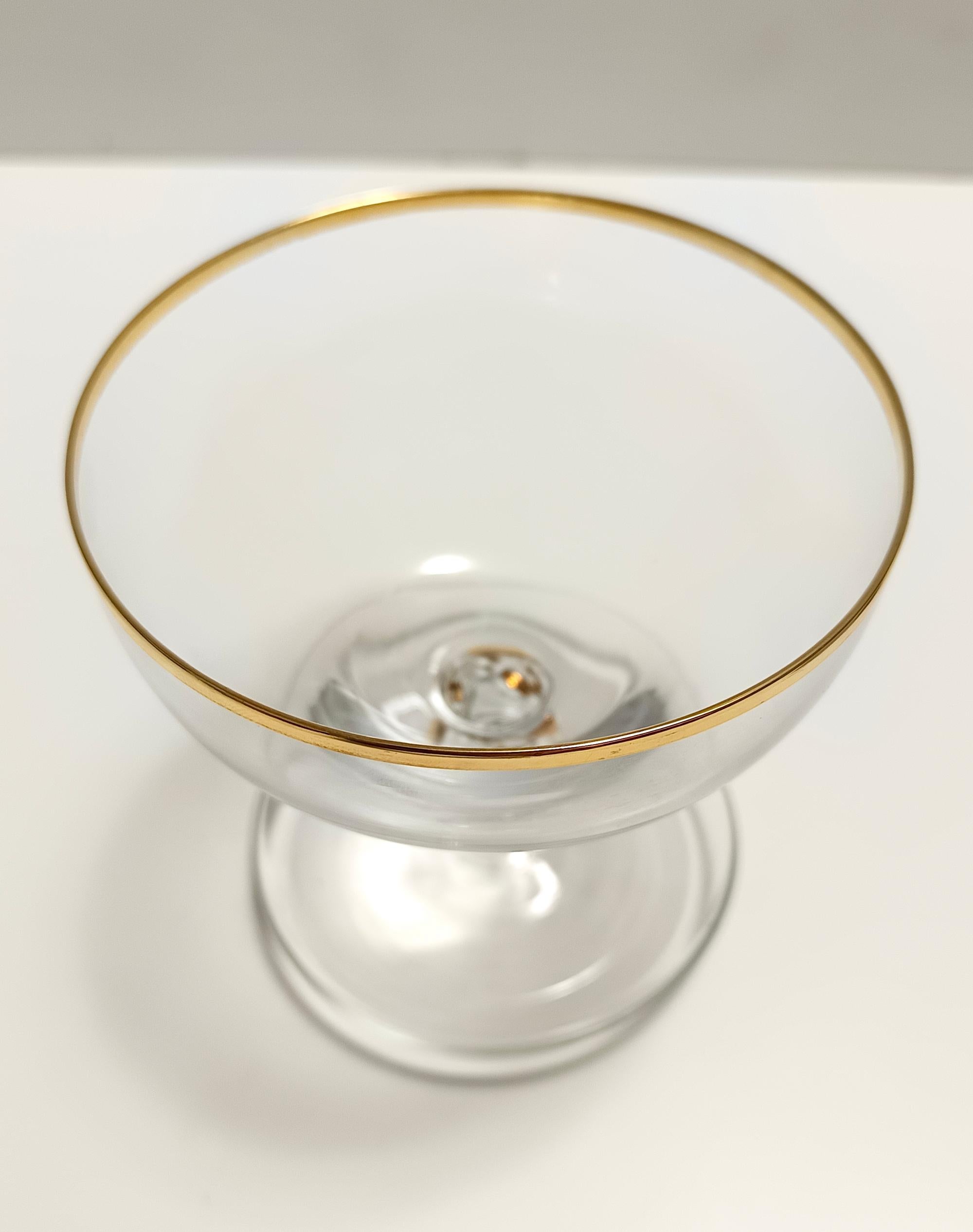 Set von elf böhmischen Kristall-Dessertschalen von Jozef Stanik im Angebot 3
