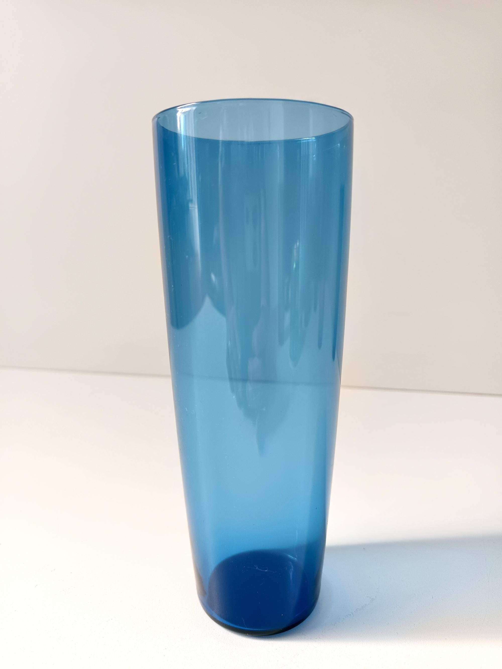 Set of Eleven Colored Glass Drinking Glasses by Tapio Wirkkala for Iittala 1