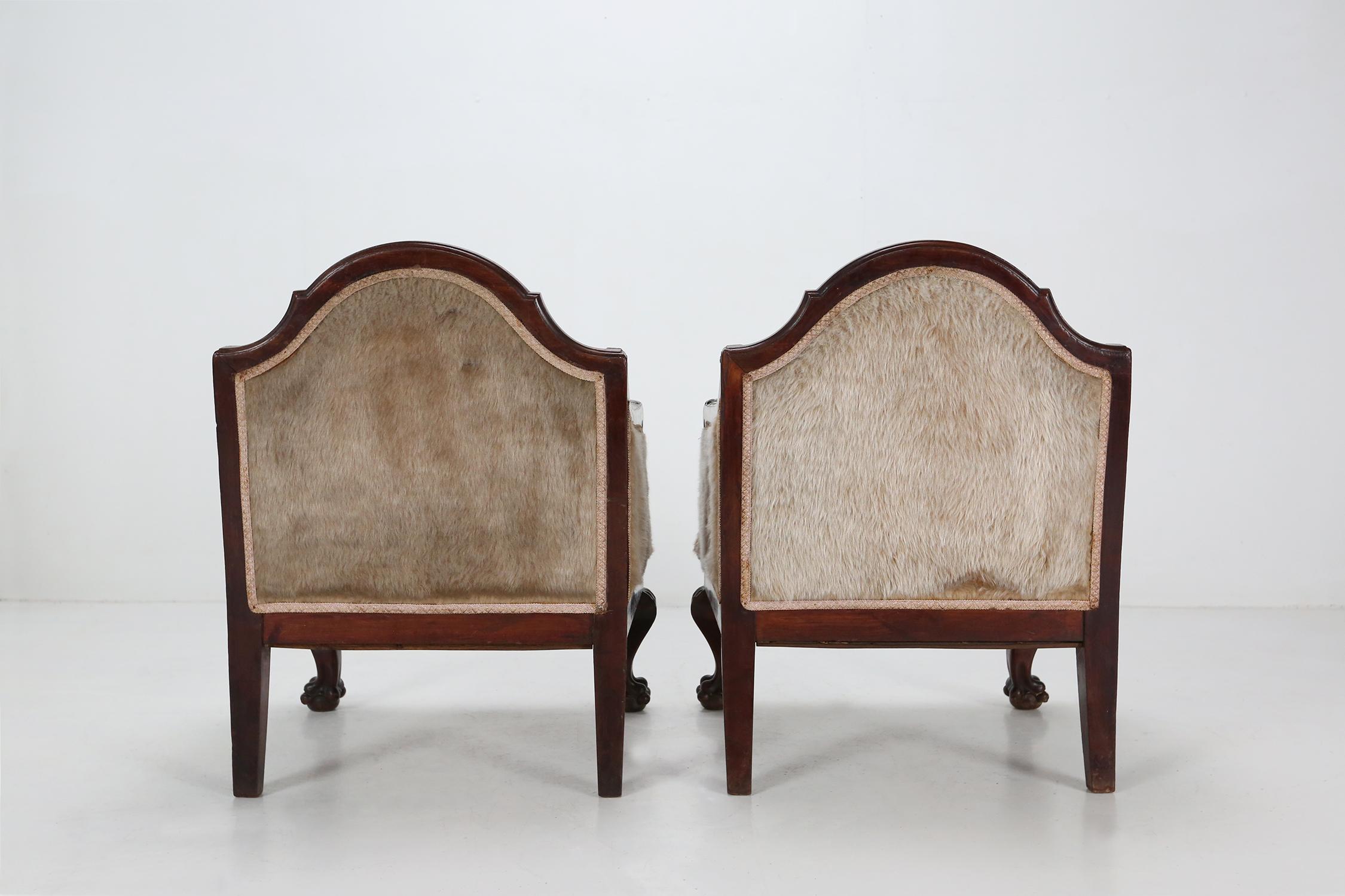 Set of Empire Armchairs, Ca.1820 For Sale 1