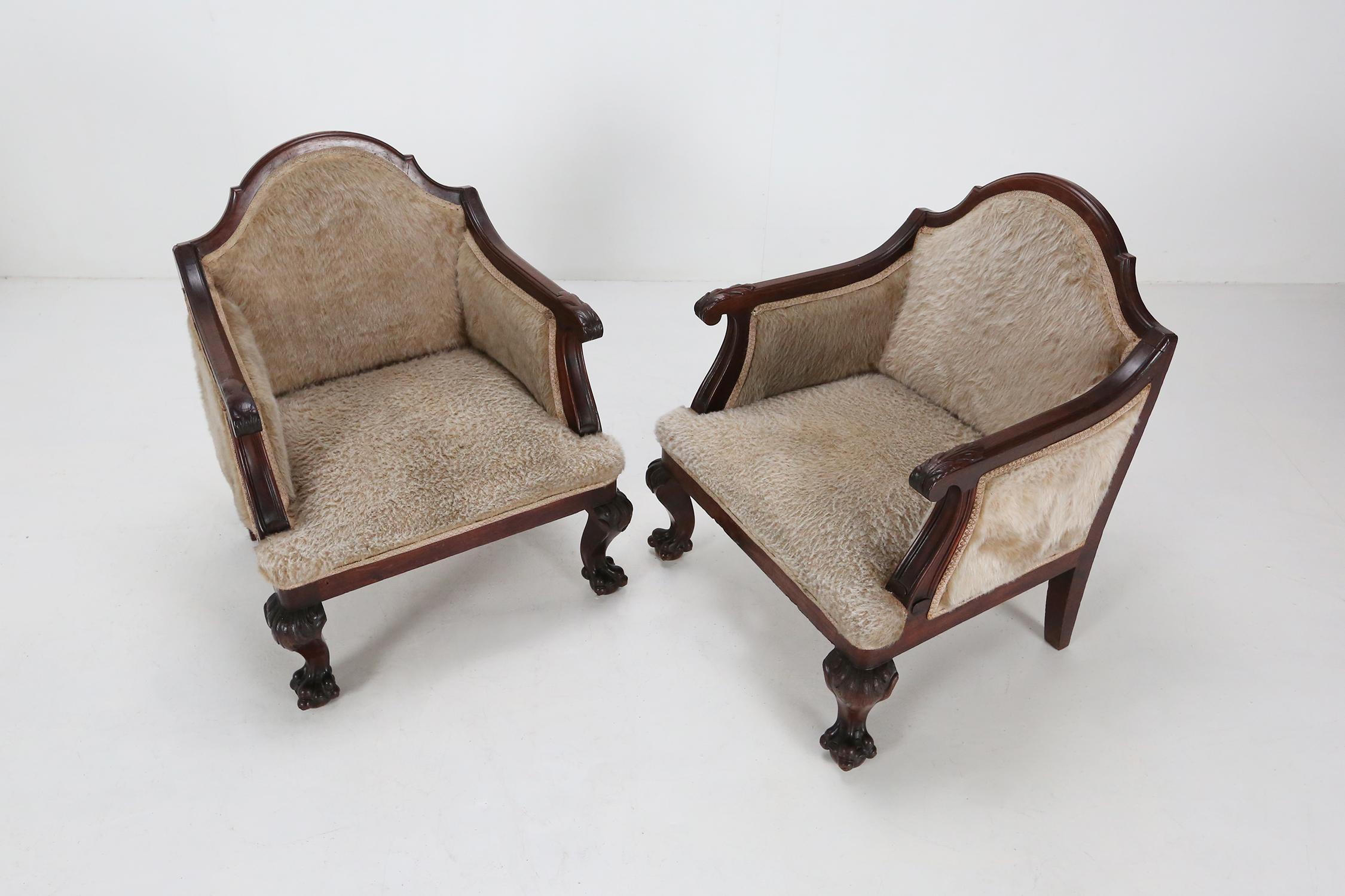 Set of Empire Armchairs, Ca.1820 For Sale 2