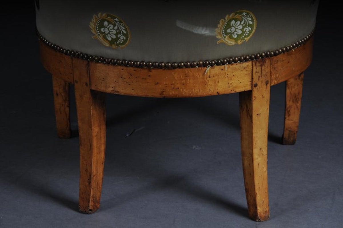 Ensemble de fauteuils/chaises Empire, bois d'érable, Paris, 1825 en vente 9