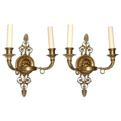 Set of Empire Style Sconces, Sold Per Pair