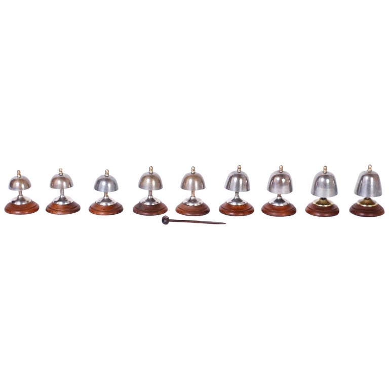 Call Bells Instrument Set of English Call Bells at 1stDibs