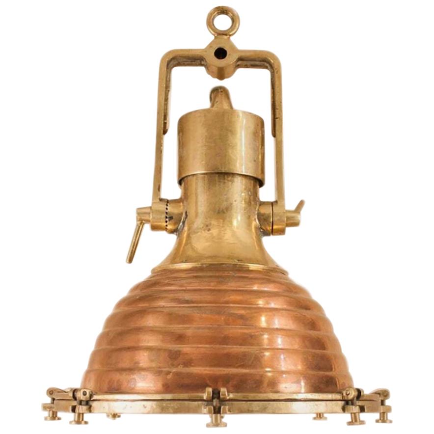 Set of English Copper and Bronze Light Fixtures, Sold Individually
