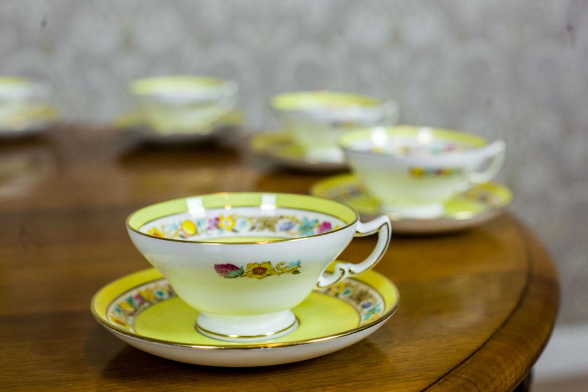 European Set of English Mintons Cups, circa 1929 For Sale