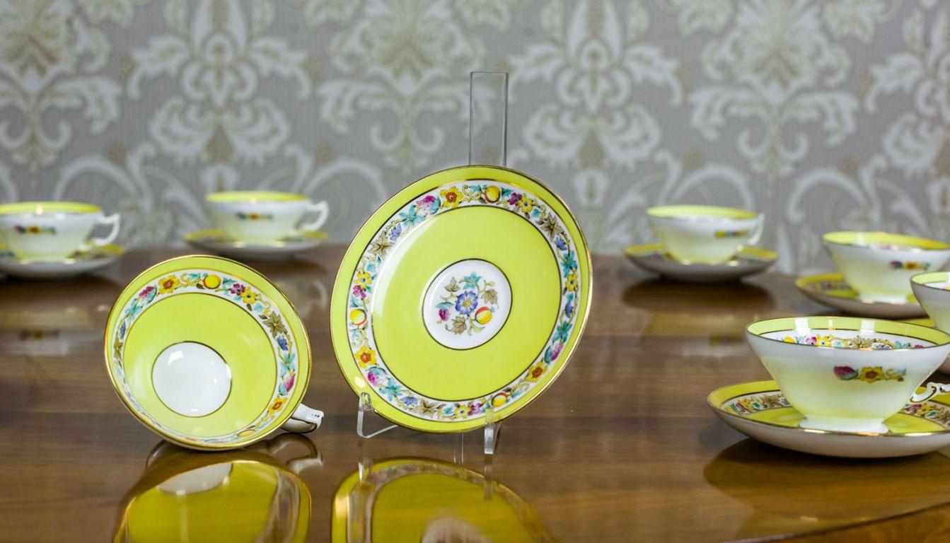 Juego de tazas inglesas Mintons, hacia 1929 3