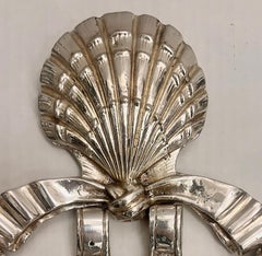 Set of English Silver Plated Sconces, Sold in Pairs