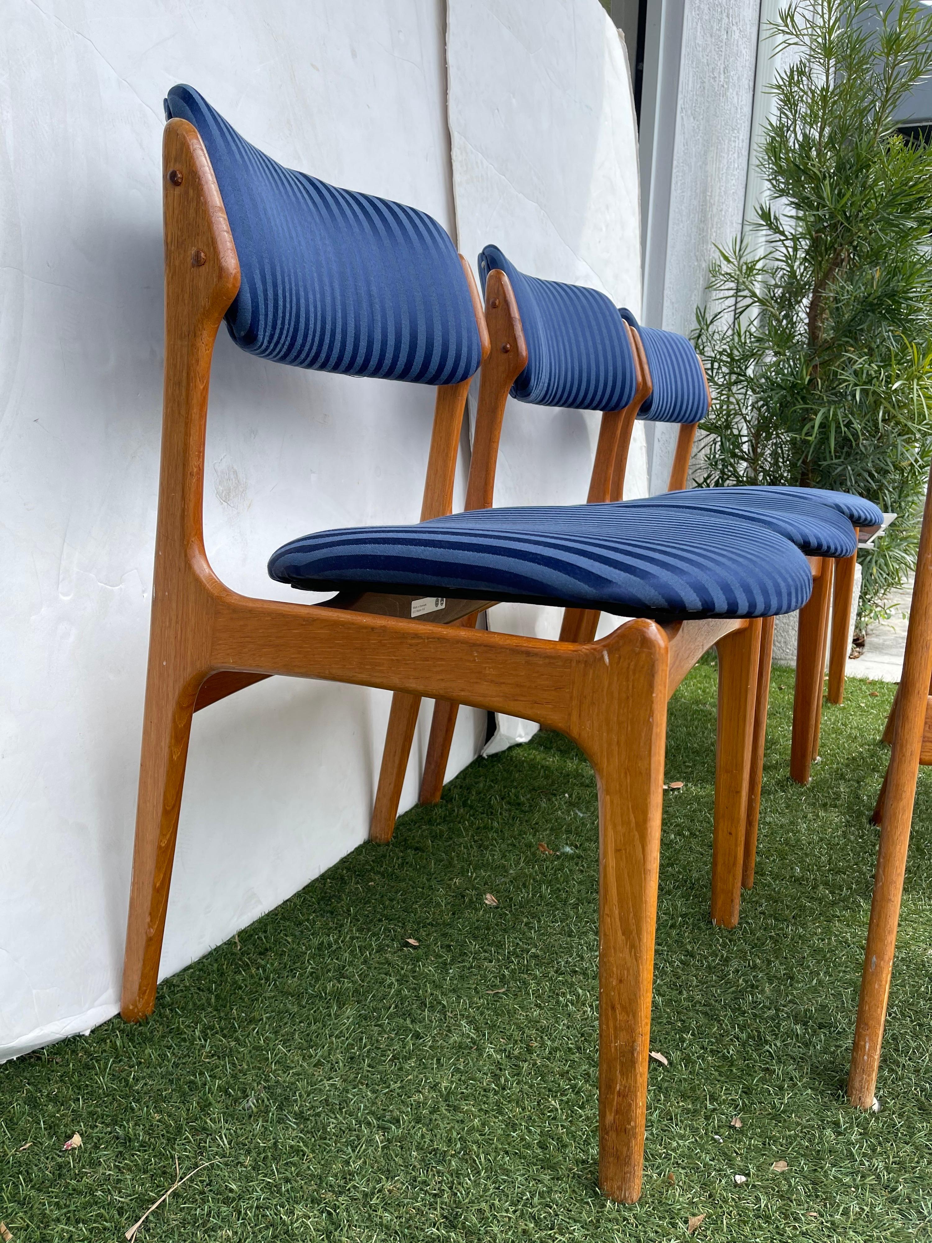 erik buch dining chairs