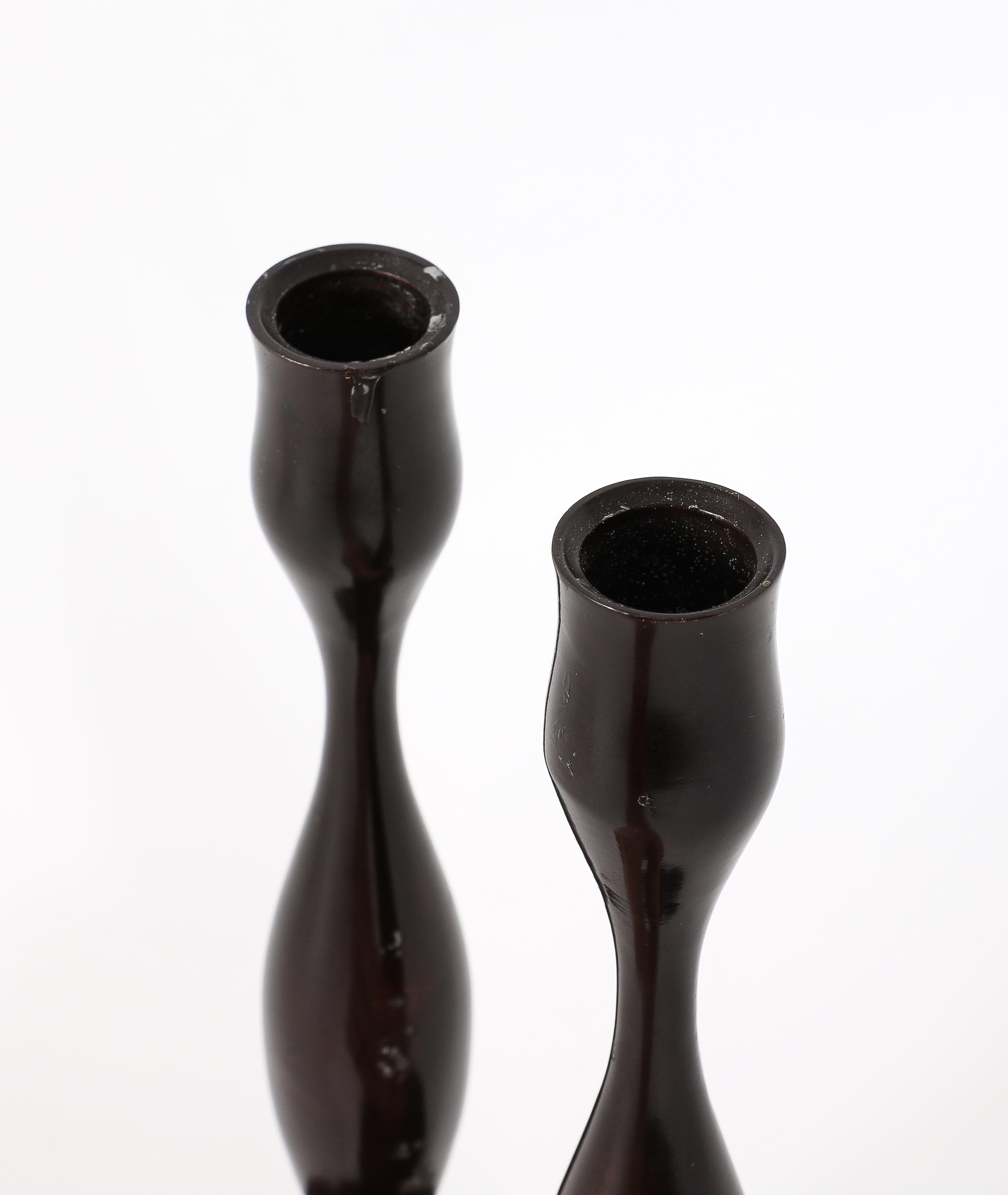 Set of Eva Zeisel Candlesticks, USA 2007 In Good Condition For Sale In New York, NY
