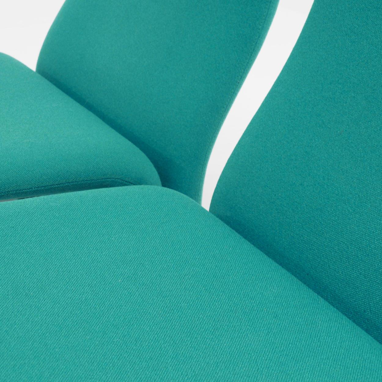 Fabric Set of F-780 “Concorde” Chairs by Pierre Paulin for Artifort