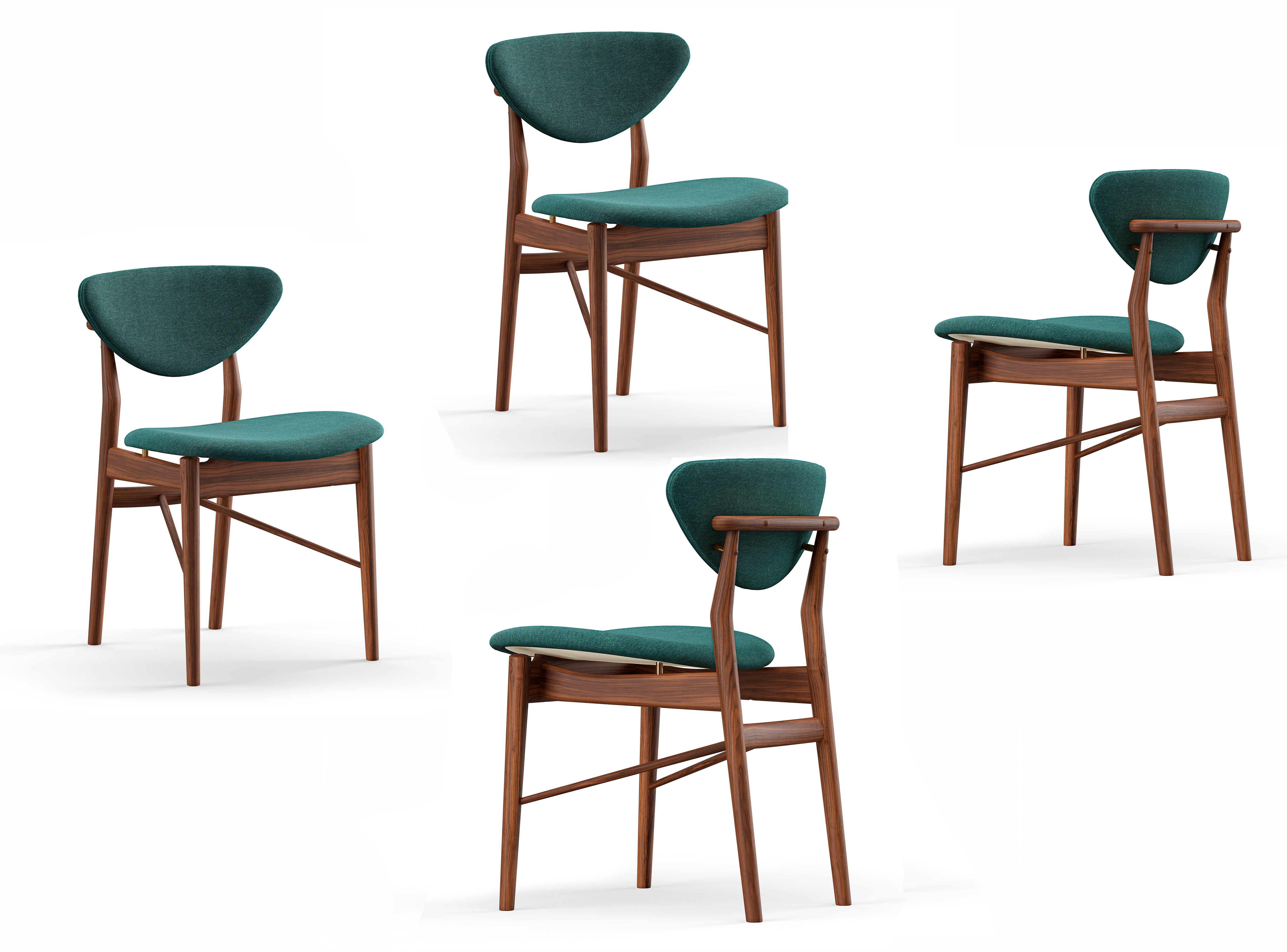 Set of Finn Juhl 108 Chairs by House of Finn Juhl 4